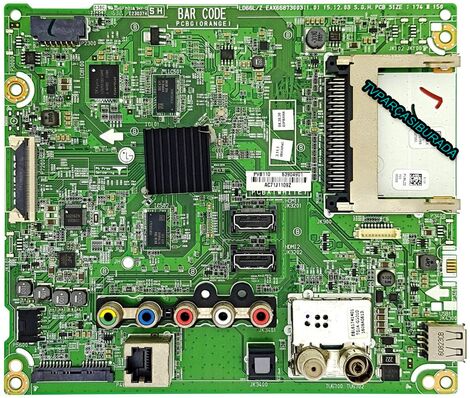 EAX66873003 (1.0), EBT63904901, EAX66873003(1.0), LG 49LH590V-ZD, Main Board, Ana Kart, LC490DUE-FJA1