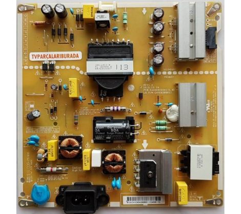 EAX66923201 (1.4), EAY64388811, LGP49LIU-16CH1, LG 49UH610V-ZB, POWER BOARD, Besleme, LC490DGE, LG DISPLAY - 1