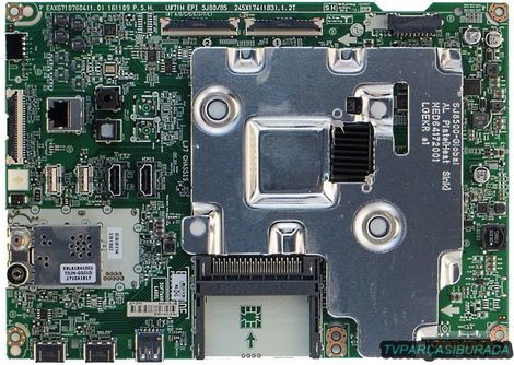 EAX67107604 (1.0), EBT64421403, EBU63799501, 77EBT000-01MH, LG 49SJ800V-ZB, Main Board, Ana Kart, LC490EGH (FG)(M1), LG Display - 1