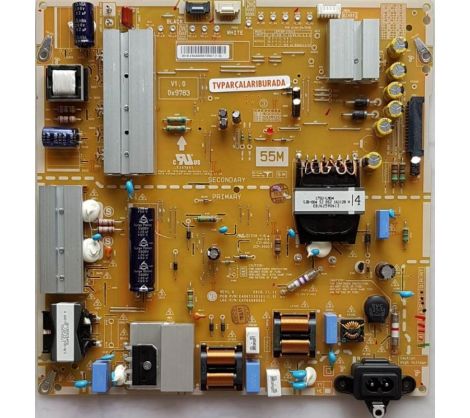 EAX67133101 (1.5), EAY64489651, LG 49SJ8000V, Power Board, LC550QH(DK)(M1), LG DISPLAY - 1
