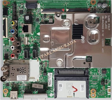 EAX67133404 (1.0), EBT64446706, 64446706, RMHZZZ, EAX67133404(1.0), LG 49UJ701V-ZC, Main Board, Ana Kart, HC490DGG-ABSR2