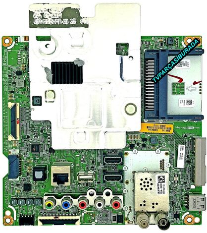 LG 43UJ701V-ZC Main Board , EAX67166104 (1.0) , EBT64594104 , RME3ZZ , HC430DGN-ABSR2-211X