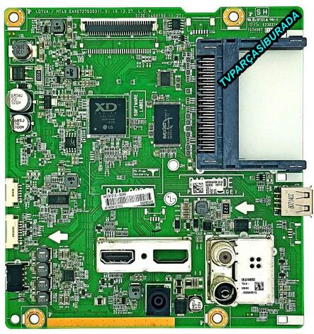 LG 24TK410U-PZ Main Board , EAX67276303 (1.0) , 65292606 , EBT65292606 , V236BJ1-LE2C