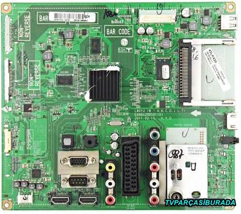 EBT61396881 , EAX64113202 (0) , LG 42LK430-ZA , Main Board , LC420WUE-SCA2