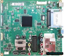 LG - LG 47LV4500-ZC Main Board , EAX64290501 (0) , EBT61545661 , LC470EUF-SDA1