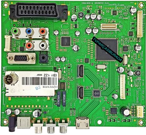 Arçelik Tv82-503 B HD Main Board , YRQ190R-6 , EBY 1ZZ , LC320WXN-SBA1