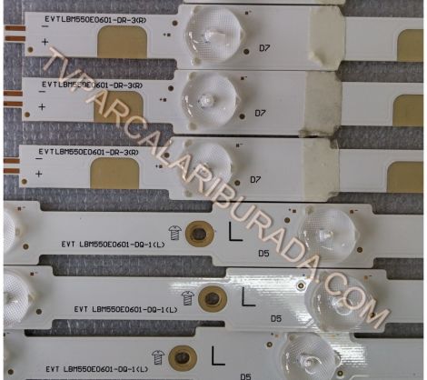 EVTLBM550E0601-DR-3(R), EVTLBM550E0601-DQ-1(L), EVTLBM550E0601-DR-3, EVT LBM550E0601-DQ-1, RM-M0750803,100N6P35FAF02F, TPT550V2-EQYSHM.G, Philips 55PUK4900/12, Philips,TPV , Led Bar, Panel Ledleri