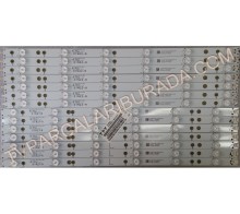 PHİLİPS - GJ-2K16-490-D712-P5-L, GJ-2K16-490-D712-P5-R, TPT490U2-EQYSHM.G, 01N21-A, 01N22-A, ECHB014F5000, 210BZ06DR43535K04D, 210BZ06DL43535K04D, Philips 49PUS6401/12, Philips,TPV, Led Bar, Panel Ledleri