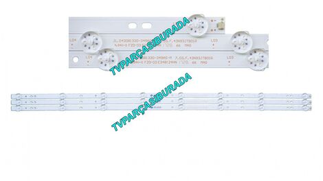 JL.D43081330-349AS-M, 7.03.F.43N93JTB01R, AWOX 43110, T430HVN1.3, Led Bar, Panel Ledleri, Backligth