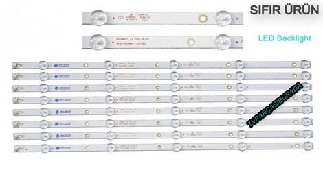 K550WDC1 A1, 4708-K55WDC-A2113N013, TELEFOX 55TFH5510/4K/S, PHILIPS 55PUF6022/T3, AWOX U5600STR/4K/S, K550WDC2, Led Bar, Panel Ledleri - 1