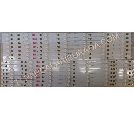 LB55072 V1_00, LB55072 V0_00, TPT550U2-EQLSHA.G, Philips 55PUS6501/12, 210BZ07DL, 210BZ07DR, 43030M00L,1B5540000000, Philips,TPV, Led Bar, Panel Ledleri