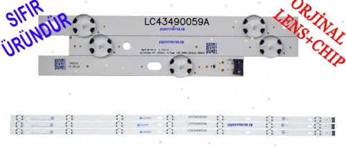 LG, 43UJ630V, 43UJ701V, 43LJ594V, 43LJ641V, 43UK6470, 43UK6300, 43UJ651V, 43LJ5500, 43UJ6560, 43UJ6300, 43UJ710V, LED BAR, BACKLIGHT, PANEL LEDLERİ LED BAR - 1