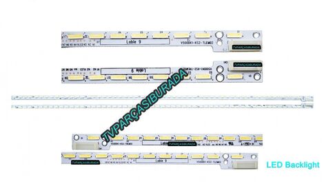 LG 50UH635V-ZA, 6202B000A2800, 6202B000A1800, Led Bar, Panel Ledleri, AU Optronics