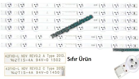 LG Innotek 42FHD-L NDV REV0.2 C Type, LG Innotek 42FHD-L NDV REV0.2 A Type, LC420EUJ-FFK1, VES420UNDL-N01, VES420UNDL-3D-N01, NEXON 42 3D SMART, REGAL LD42F7441S 42 SMART LED TV, Led Bar, Panel Ledleri