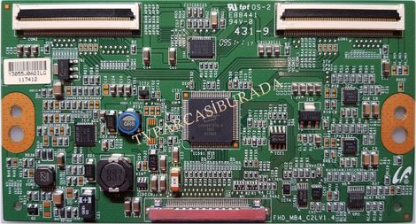 LJ94-03055J, FHD_MB4_C2LV1.4, SONY KDL-40BX400, T CON Board, LTY400HM01