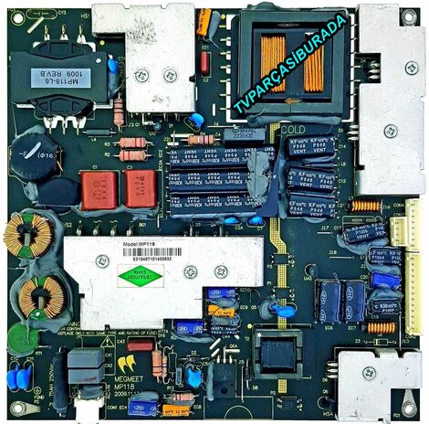 MP118 , MEGMEET MP118 , MP118-L6 , DGM 32A350 , Power Board , T315H1-PH2-L01