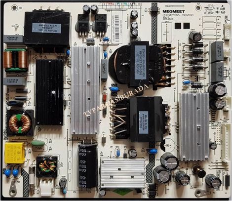 Sunny SN055LDU851-2H Power Board , MP5565-190V600 , REV.1.0 , MEGMEET , CX550DLEDM