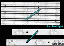 SUNNY - MS-L1544 V5, A3 192-196LM, 18MT200A83Q0, CX550DLEDM, Sunny SN55CRE88/0227, Panel Ledleri, Backligth Strip, Sharp