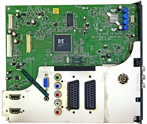 MST3740EU-T-MAIN BD REV:1.04, Toshiba 32AV703G1, Main Board, Ana Kart, V315B5-L12, CHIMEI INNOLUX