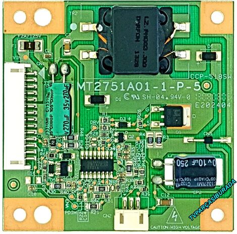 MT2751A01-1-P-5 , LG 28MN30D-PZ Led Driver Board 