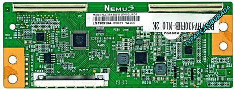 N2TB430FHDN10_A01 , Boe HV430FHB-N10 2K , Awox A 2143 US T Con Board