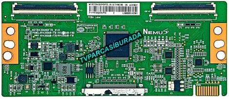 N2TB430UHDF7D_K1.0-T-98CB0 , HV430QUB-F7D , HV430QUB-F1D , HV550QUB-F8D , A3F82C , ONVO OV43250 T-Con Board