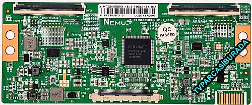 N4THK550UHDGT05-3_K1.0-T , N4THK550UHDGT05-1_K1.0D , PT550GT05-3 T-Con Board - 1