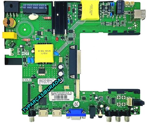 P100-53V1.0 , P100-53V1.0-A 3L , Redline PS40 , Main Board , CX400DLEDM , V400HJ6-PE1-C3 , Innolux