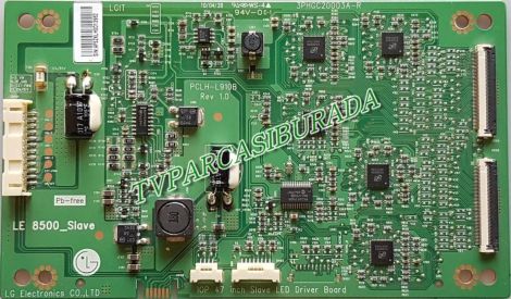 PCLH-L910B, PCLH-L910B REV 1.0, 3PHGC20003A-R, LE 8500_Slave, LG 47LE8500, Led Driver Board