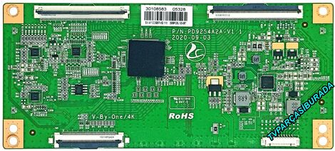 Vestel 50UA9600 T Con Board , PD9254A2A-V1.1 , CC500PV5D , 30108583