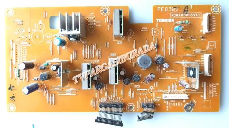 PE0392, PE0392 A, V28A000532A1, TOSHIBA 37C3035D, Power Board, Besleme, LC370WX4-SLC1