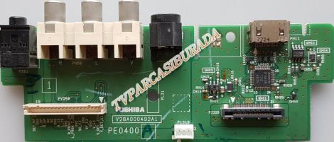 PE0400, V28A000492A1, PE0400 A, DS-7408, V28A000497A0, Toshiba 40XF355D, Main Board, Ana Kart