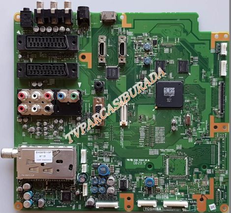 PE0532, V28A000710B1, PE0532 B, DS-7408, TOSHIBA 42XV501P, Main Board, Ana Kart, LC420WUN-SAA1