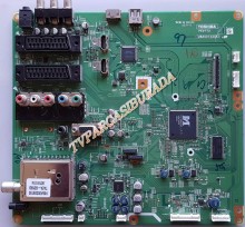 TOSHIBA - PE0772, V28A001020A1, PE0772 A, DS-7405, TOSHIBA 40LV655P, Main Board, Ana Kart, LTA400HA11