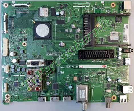 QPWBXG135WJZZ, DUNTKG135, DUNTKG135FM04, Sharp LC-50LE650V, Main Board, V500HK1-LE6