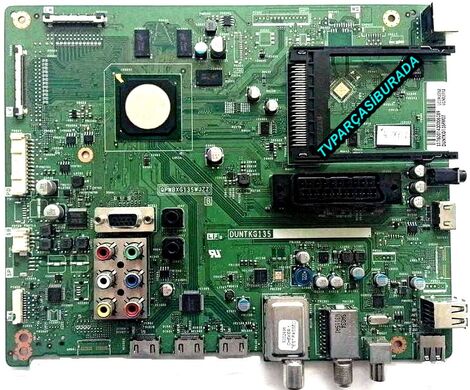 QPWBXG135WJZZ, DUNTKG135, DUNTKG135FM07, SHARP LC-39LE752V, Main Board, V390HK1-LE6