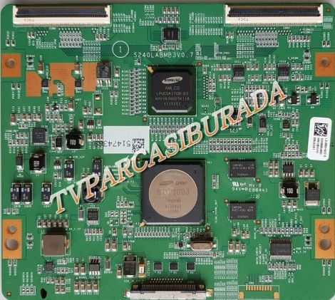 Samsung UE55D7000 T CON Board , S240LABMB3V0.6 , BN41-01663A , LJ94-15927H , LSJ550HQ01-S   - 1