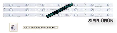 SAMSUNG_2014ARC320_3228_B07_REV1.0_140917, LM41-00100A, NTA606, ARÇELİK 057E32-A72, 51103062, ARÇELİK 057E32-A50, SAMSUNG, Led Bar, Panel Ledleri