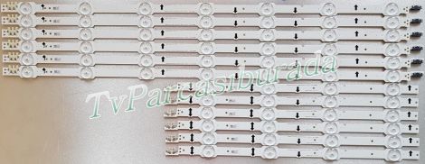 SAMSUNG_2014SVS48_LFD_3228_L07_REV1.2_140313 LM41-00089E, SAMSUNG_2014SVS48_LFD_3228_R04_REV1.2_140313 LM41-00089F, BN96-32187A, BN96-32186A, CY-GH048BGLVUH, Samsung LH48HEPLGC/EN, Led Bar, Panel Ledleri, Backligth