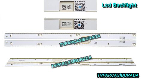 SAMSUNG UE49MU8000T, SAMSUNG 49MU8000, CY-SM049HLLV2H , BN96-42457A, BN96-42456A , S_MU_49_FL70_L68 , LM41-00401A , S_MU_49_FL70_R68 , LM41-00402A, Led Bar, Panel Ledleri