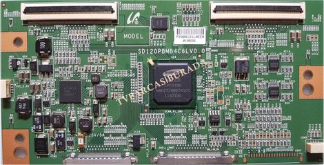 SD120PBMB4C6LV0.0, LJ94-23861D, 23861D, Beko B40-LEG-6B, TCON Board, LTA400HL-01