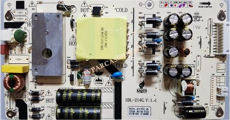 SDL-214C V.1.1, SDL-214C-A, Axen AX039LD12AT071, Power Board, Besleme, AUO390XUN01.0