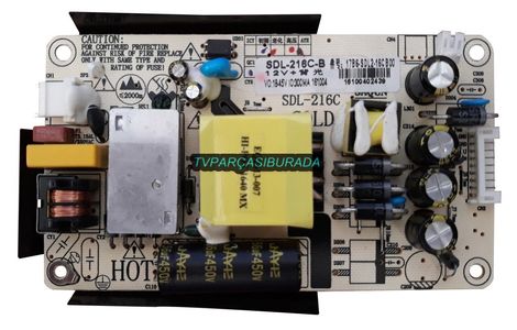 SDL-216C-B, SDL-216C, 17B6-SDL2-16CB00 , AX024LD071-S2, SN024LD071 S2 , H236WHB-N00, POWER BOARD , SUNNY BESLEME