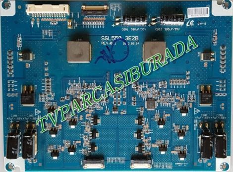 SSL550_3E2B, SSL550_3E2B REV 0.1, PHİLİPS 55PUS8809 , Samsung, Led Driver Board