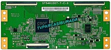 COST - ST5461D07-7-C-3 , 448Z1B , 342911008D , Dijitsu 55DS7700 T-Con Board , K550WDC2 , ST5461D07-7