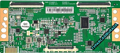 ST5461D13-2 , N4TC495UHDD01-1_K2-T-C2NA0 , ST4951D01-1 T-Con Board - 1