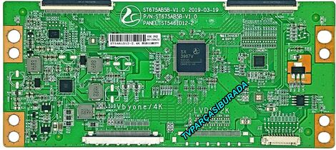 ST675AB5B-V1.0 , ST5461D12-2 , Dijitsu DJV55M T Con Board 