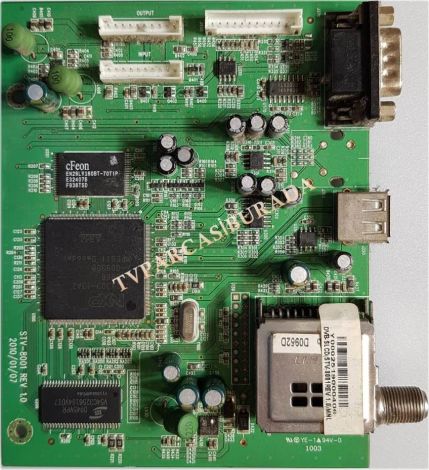 STV-8001 REV 1.0, DVB-SLCD(STV-8001REV 1.0)MNL, SUNNY SNO32L1-T1S, Main Board, Ana Kart, LTA320AP02
