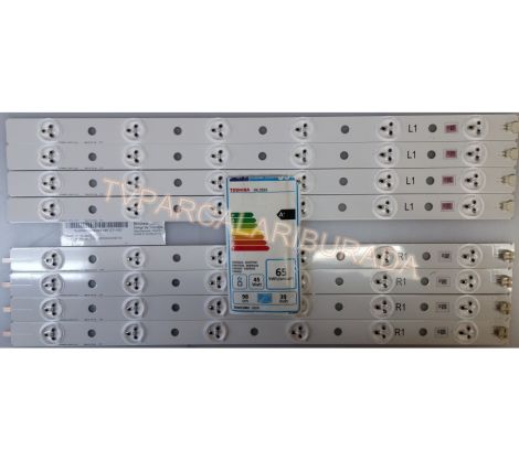 SVT390A05_R_REV3.0_121114, SVT390A05_L_REV3.0_121114, TL390FS31-0, TOSHİBA 39L233, Toshiba 39P2300, Toshiba 39P2300D, Toshiba 39L4353RB, AU Optronics, Led Bar, Panel Ledleri