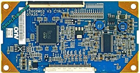 T260XW03 V3 Ctrl , 07A35-1C , 5507A35003 , LG 26LC42-ZC T Con Board 